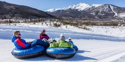 Snow Tubing in Copper Mountain